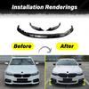 For BMW 5 Series G30 G31 M-Sport 2017 2018 2019 2020 Car Front Bumper Lip Splitter Guard Protector Exterior Accessories BodyKits