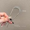 Новые жемчужные заколки для волос Корейские металлические заколки для волос в форме буквы U Ракушки Заколки для волос Женские Девичьи Палочки для волос Пучок Аксессуары для укладки волос Подарки