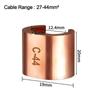 Copper Wire Connector C Type Copper C-shaped Clamp C Type Clip Buckle Terminal Clamp  Wire
