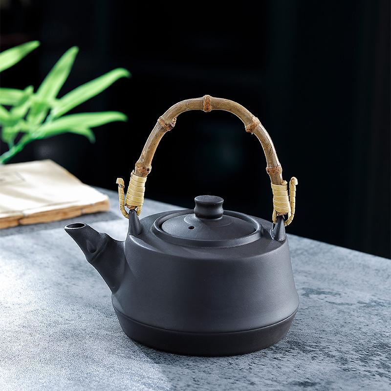 1 шт. Печная чайная чайник Бытовой комнатный большой емкости горшок для обжарки угля Электрическая керамическая плита Керамический чайник Уличный чайник