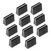 Set of 10 Fader Kit Slide Mixer Fader Mixer Fader Cap Potentiometer Cap Fader Cap Mixer Fader Knob Cover Replacement