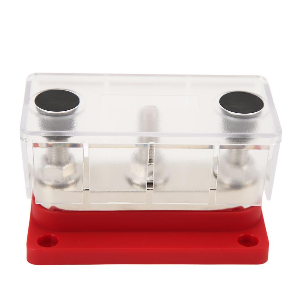 12‑48В 600А Блок распределения питания 3 шпильки M10 Аккумуляторный соединительный блок Шина для автомобилей Грузовиков Автодомов Морских судов