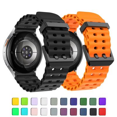 Ремешок для Samsung Galaxy Watch 7/6/5 Pro/4 classic 40мм 44мм Спортивный силиконовый Без зазоров на запястье correa Браслет Ремешки для Galaxy Watch 7