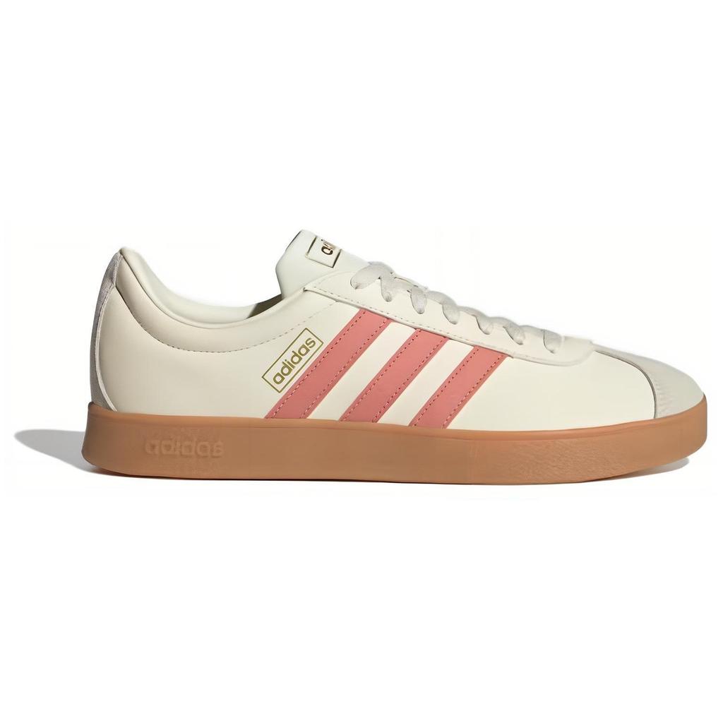 Adidas VL Court 2.0 Wonder Clay Pink Gum Unisex Sneakers Cream Clear-Pink Gum-3 JH5064