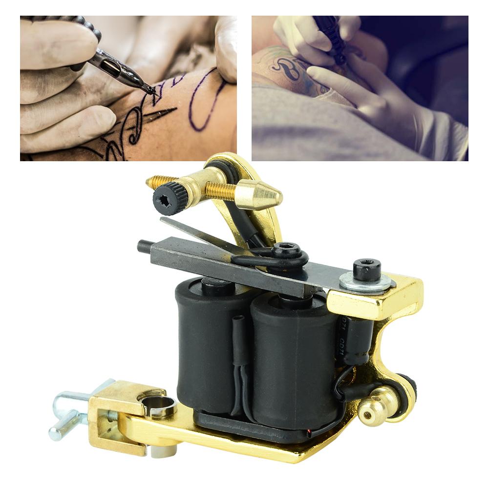 Professional Alloy Tattoo Machine Coils Tattoo Liner Shader Tool