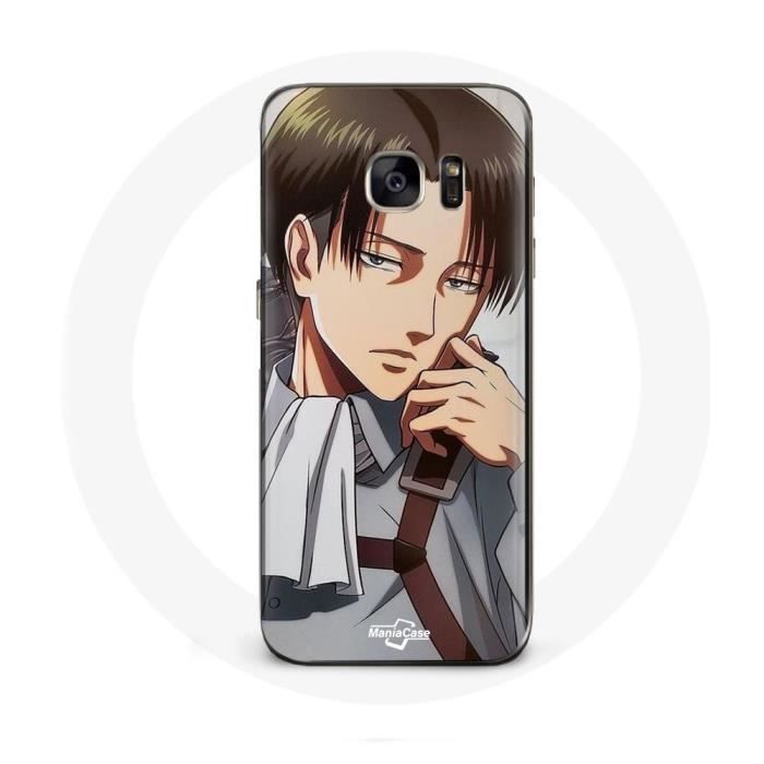 Case for Samsung Galaxy S6 Edge Attack On Titan Levi Ackerman Manga