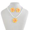 Bohemia Flower Necklaces Earrings Beach Necklaces Bohemia Style Jewelry  Party