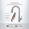 HEGII Pull-Out Swivel Kitchen Faucet with Hot & Cold Water