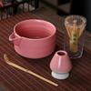 4Pcs Bamboo Matcha Whisk and Holder Bowl for Beginner