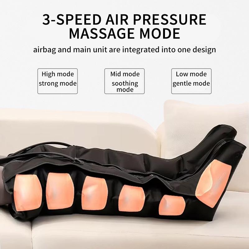JINKAIRUI High Quality Air Wave Pressure Electric Massager Waist Leg Arm Relax Instrument Promote Blood Circulation Pain Relief