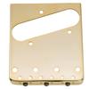 Wilkinson WTB Telecaster Bridge with String Length Brass Gold TL-Type Compensation, 3-Way Saddles,