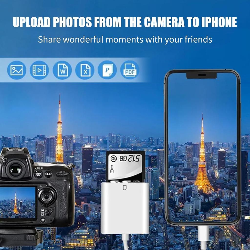 OTG Card Reader USB Type C to TF Memory Card Adapter для iPhone 15 Pro Max Plus Samsung Xiaomi Huawei ПК Ноутбук Smart Card Reader