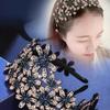 Anti-slip Hairband Flower Hair Clips Elegant Headband  for Girl