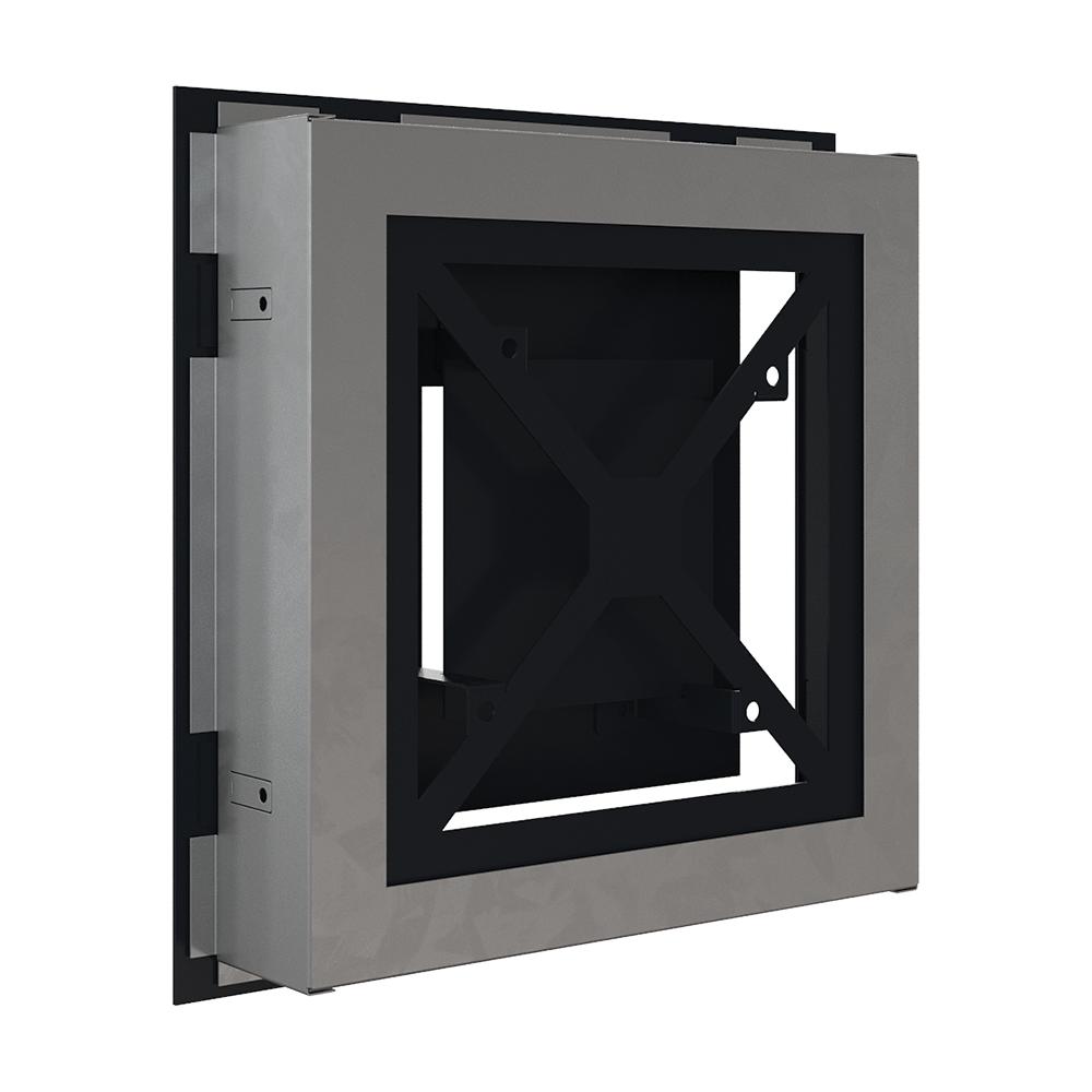 Крышка вентиляционная WIND 22x22 графит
