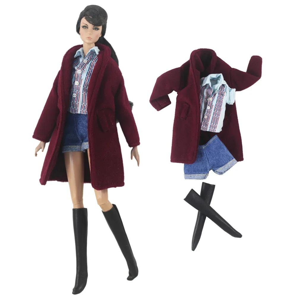 Ручная работа BABI CLOTHES Шерстяное пальто Наряд для кук 11,5 дюйма 30 см одежда bjd Много стилей Подарки для аксессуаров кукол #02