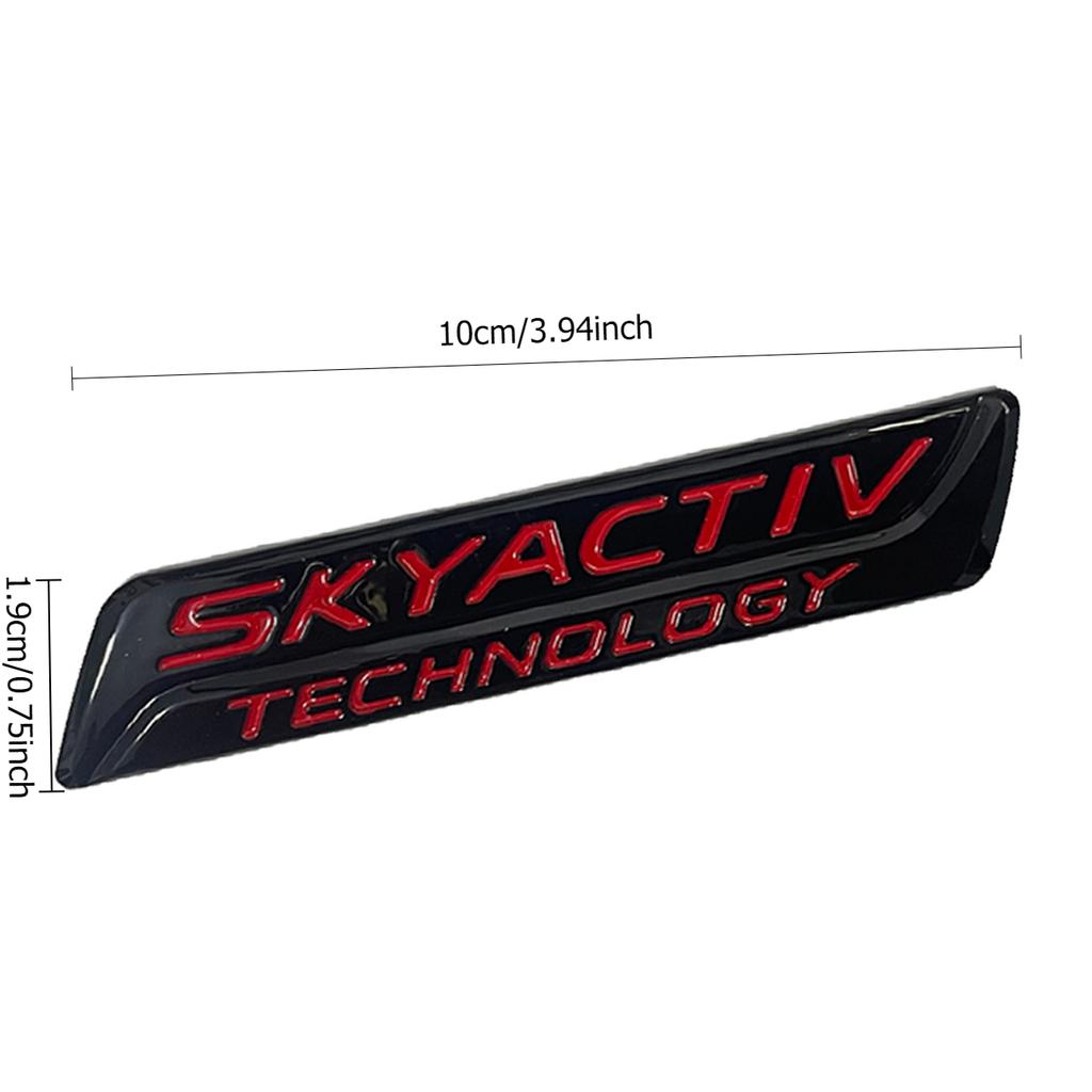 Skyactiv Technology Car Badge Car Emblem For M3 M5 Atenza Axela Trunk Badge Logo Sticker