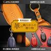 Key Cover Key Case for Crown Crown H37 Series Luxury smasolCrown Sport, Crossover, RS, Z, G, X, H30, H35, (3D Crown, Camel)