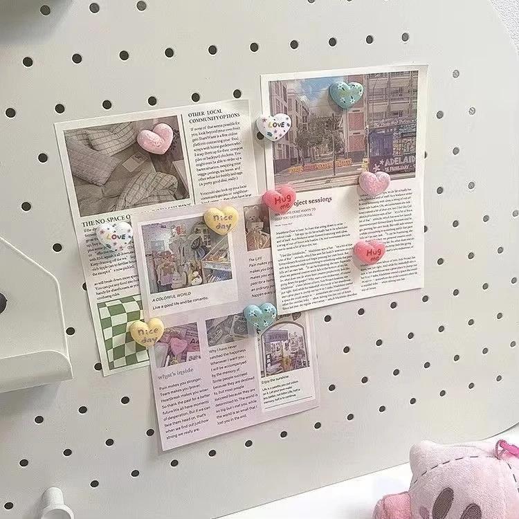 10 шт. корейские английские буквы Love холодильник наклейки украшения магнитный магнит Po магнитная наклейка магнит камень белая доска