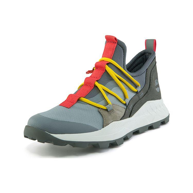 Timberland Brooklyn Series Sports Slip-Resistant Durable Low-Top Casual Shoes Men Sneakers Gray A2HTBW