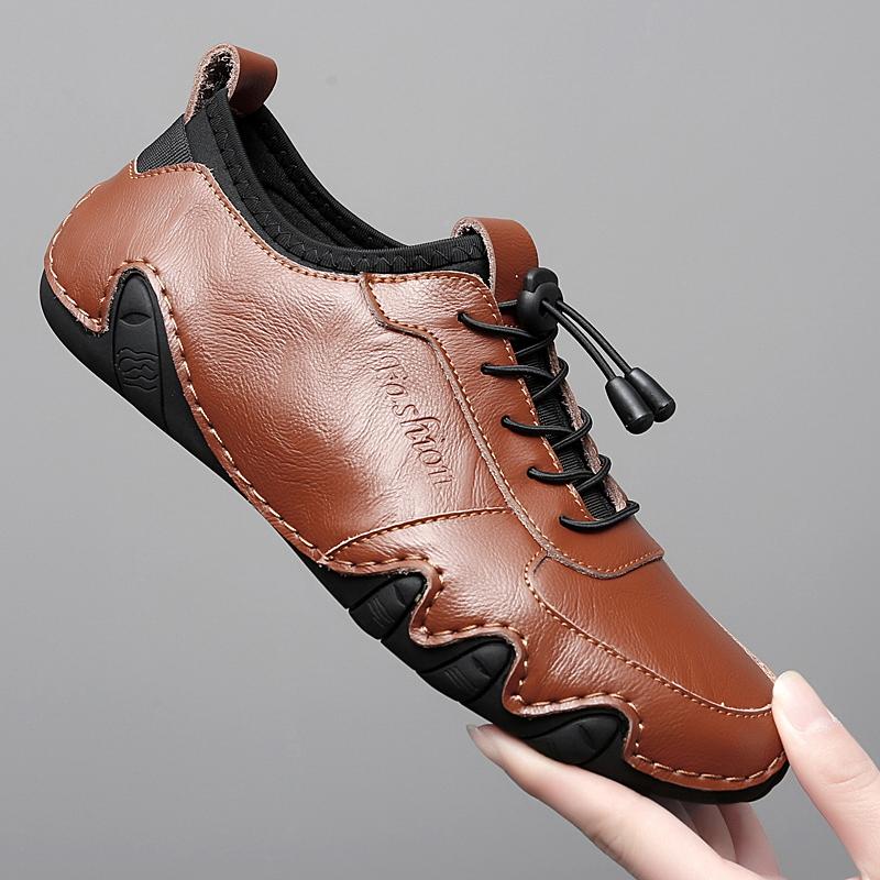 Deal with the sale, pick up leaks, spring and autumn breathable large-size Doudou shoes, Derby wedding tide shoes