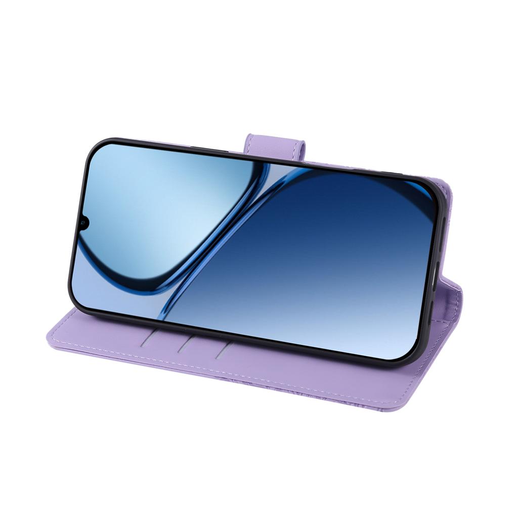 Чехол для Samsung Galaxy A05 4G с кошельком из искусственной кожи с рисунком розы и 3 слотами для карт