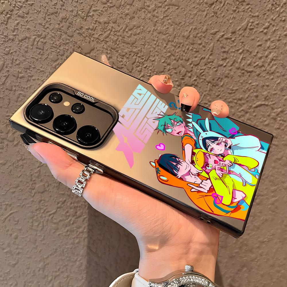 Чехол для телефона A-ALIEN STAGE из аниме для Samsung Galaxy S25 Edge S24 S23 S22 S21 S20 Ultra Funda Силиконовый Серебристый Чехол