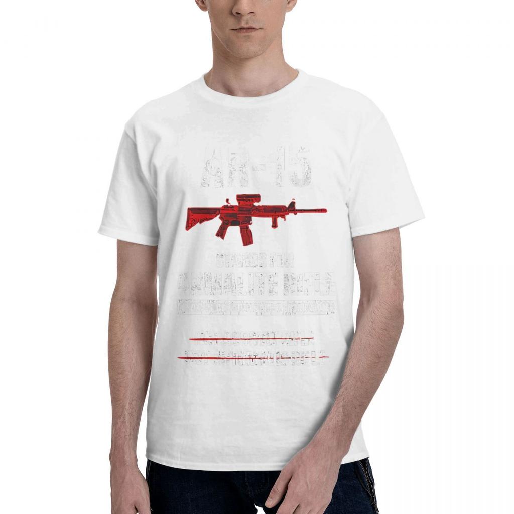 Патриотическая футболка Ar15 V2 M 0019 Ar15 означает Armalite 100% Хлопок Повседневная Дышащая Удобная Футболка Высококачественная Мужская Одежда Мужчины