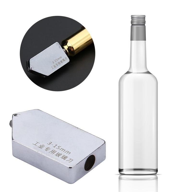 Модернизированный стеклорез для головки из сплава, для прямой резки стекла, плиткорез для замены головки, многоцелевой режущий инструмент f