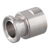 Industrial Grade Tri Clamp Connector with NPT Female Thread and Accurate 25 4mm Ferrule Size in Stainless Steel