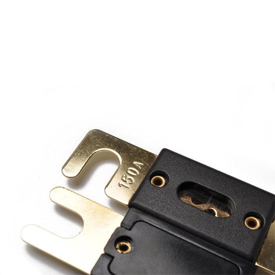 5Pcs Car Automotive Auto Audio Amp Amplifier Gold Plated 150/200/300A Anl Fuse