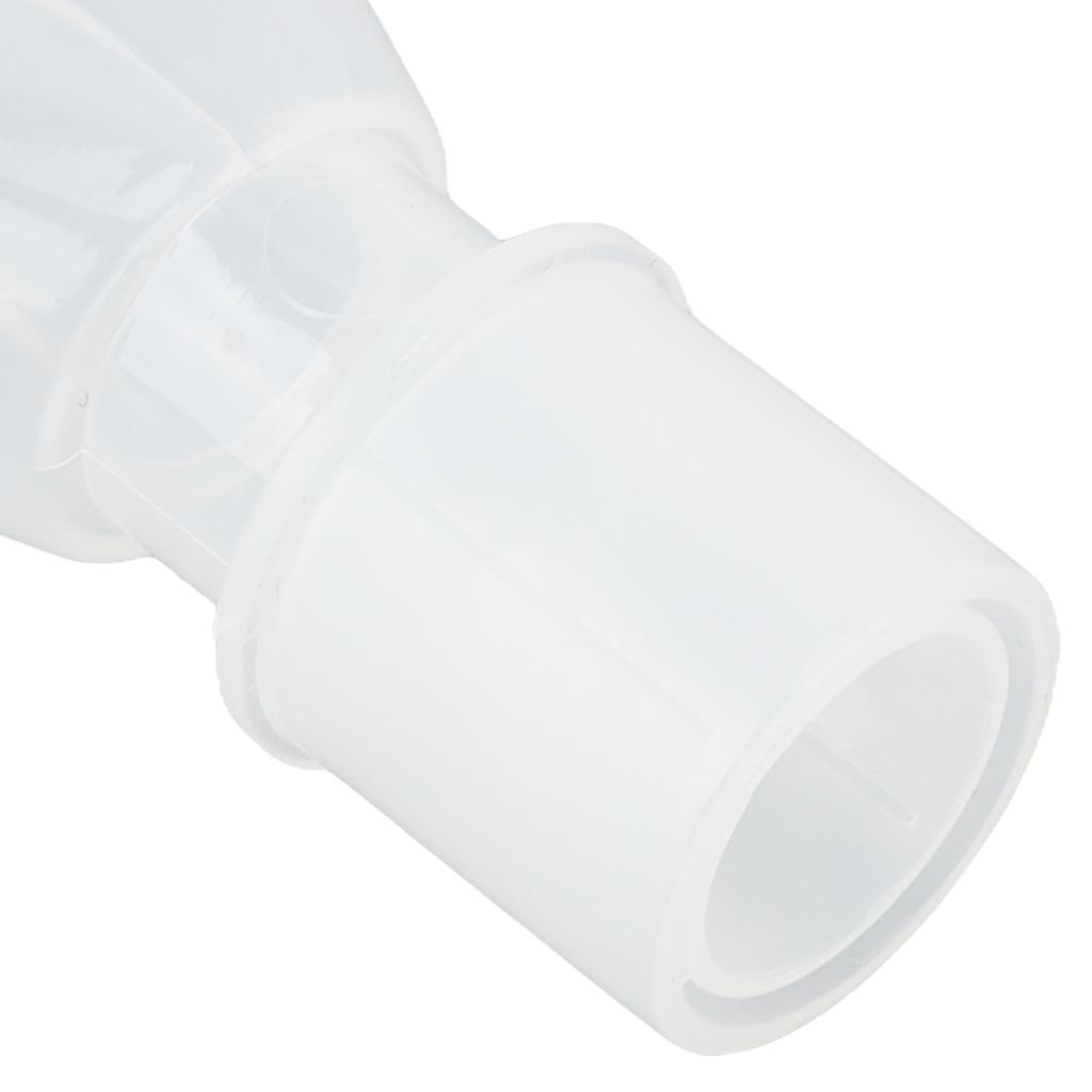 Тройник-коннектор для кислородной трубки 2 отверстия многоразовый легко очищаемый для шланга дыхательного аппарата