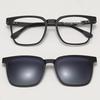 TJ2190 Unisex Three-in-One Magnetic Polarized Clip-on Sunglasses Set