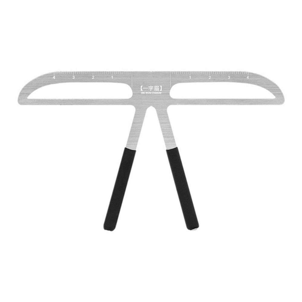 3D Тату-линейка для бровей, Формирователь баланса, Многоразовый инструмент для измерения бровей, Металл, Простой в использовании, Шаблон-трафарет для рисования бровей, Женщины