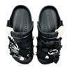 Crocs Baya EVA Traveller plus Trendy Versatile Hole Shoes Women's Black