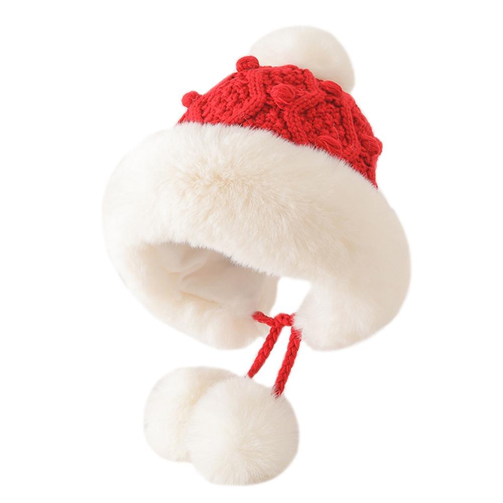 Windproof Skiing Cap Thicken Children Warm Cap Cute Ear Protection Hat  Outdoors