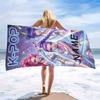 1 K-POP Beach Towel Single Sided 2D Print Soft Microfiber Beach Towel Pool Beach Vacation Accessory Bold Energetic Vibe Gift