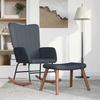 VidaXL Rocking Chair with Footrest Relaxation Chair Recliner Seat Living Room Lounge 327755