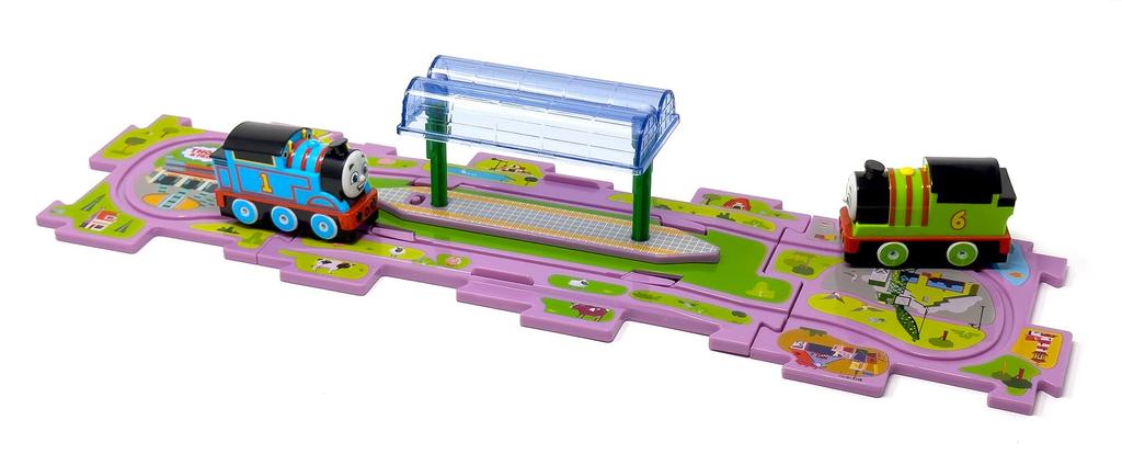 Masudaya Corporation Panel World Thomas the Tank Engine Thomas Percy Toy 3 Years Old and Uses Batteries Rush! STOP!&GO! Up, 480-1728