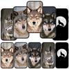 Для iPhone 16 15 X XR Samsung Galaxy S24 S23 A16 A06 14C A15 A05 Xiaomi Redmi Note 13 12 11 Pro Max 9 14 Plus Huawei OPPO Stalking Wolf Art чехол для телефона