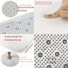 Shoes Off Please Door Mat, Heart Symbol Entryway Rug, Minimalist Welcome Floor Mat Non-Slip Carpet for Home Entrance Living Room