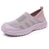 Shoes for Women 2025 Spring New Casual Single Shoes Lazy Slip-on Round Toe Heightened Breathable Non-slip Wear-resistant Women's Shoes