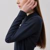GOXO Базовая футболка-поло с принтом Улыбка Сердце Темно-синий