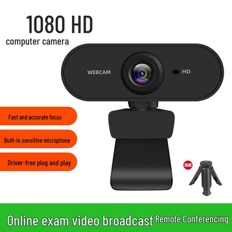 4K Ultra HD USB Webcam with Microphone for Online Classes & Live Streaming, Compatible with Desktop & Laptop.