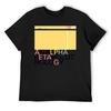 Cap'n Jazz _– Analphabetapolothology T-Shirt Quick Drying Man T Shirt Blue Archive Kawaii Clothes Mens Graphic T-shirts Funny