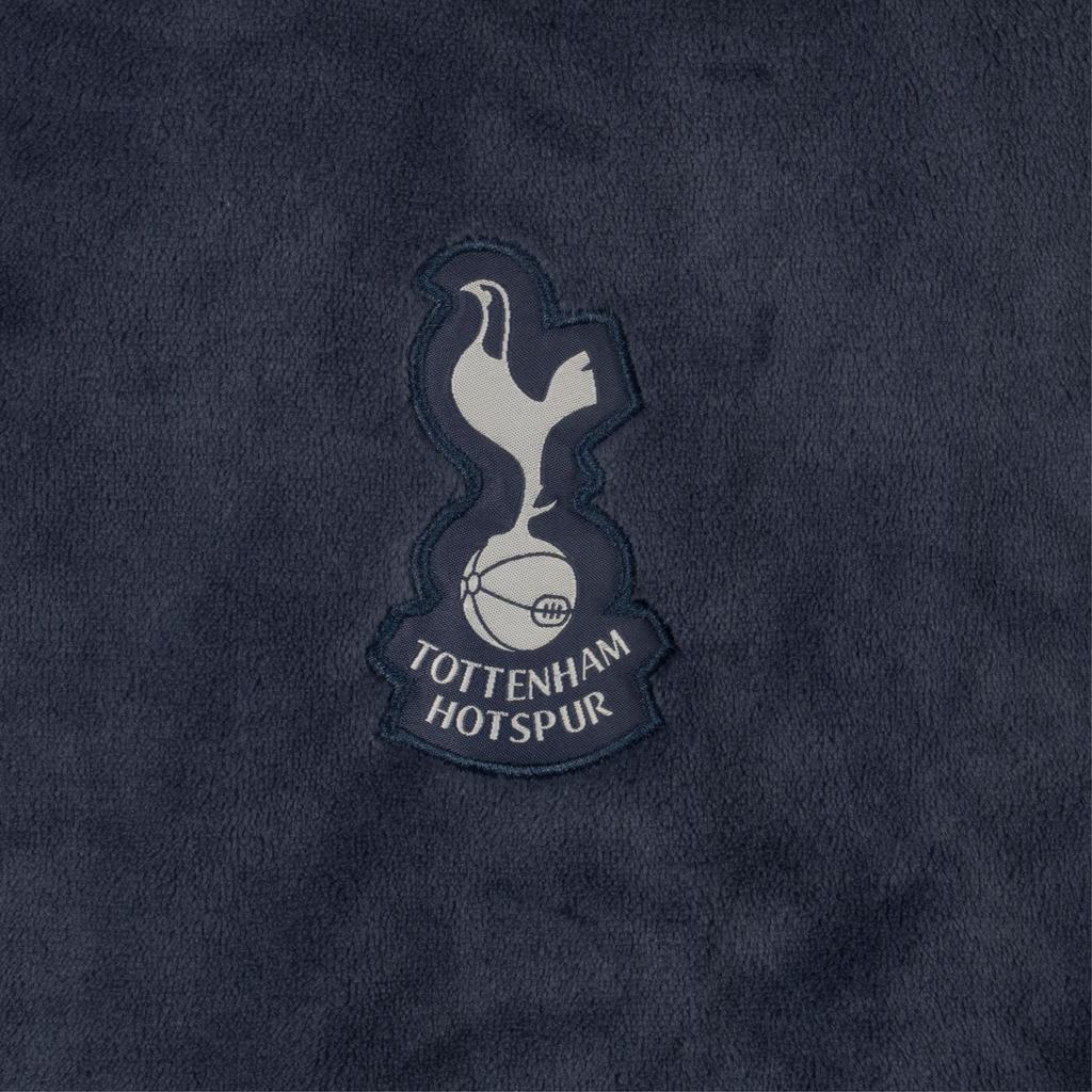 Tottenham Hotspur FC Mens Crest Fleece Dressing Gown