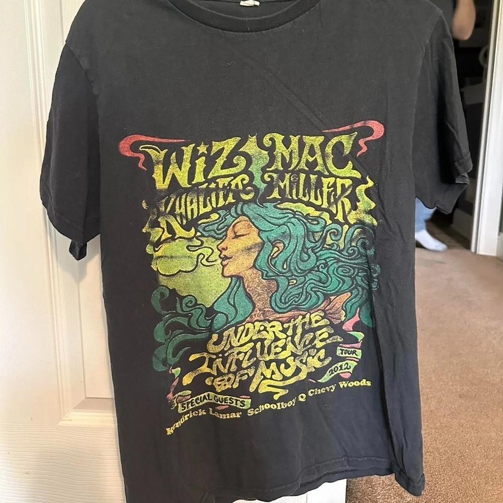 Mac Miller X Wiz Khalifa UNDER THE INFLUENCE TOUR concert shirt S-5XL Unisex T-Shirt