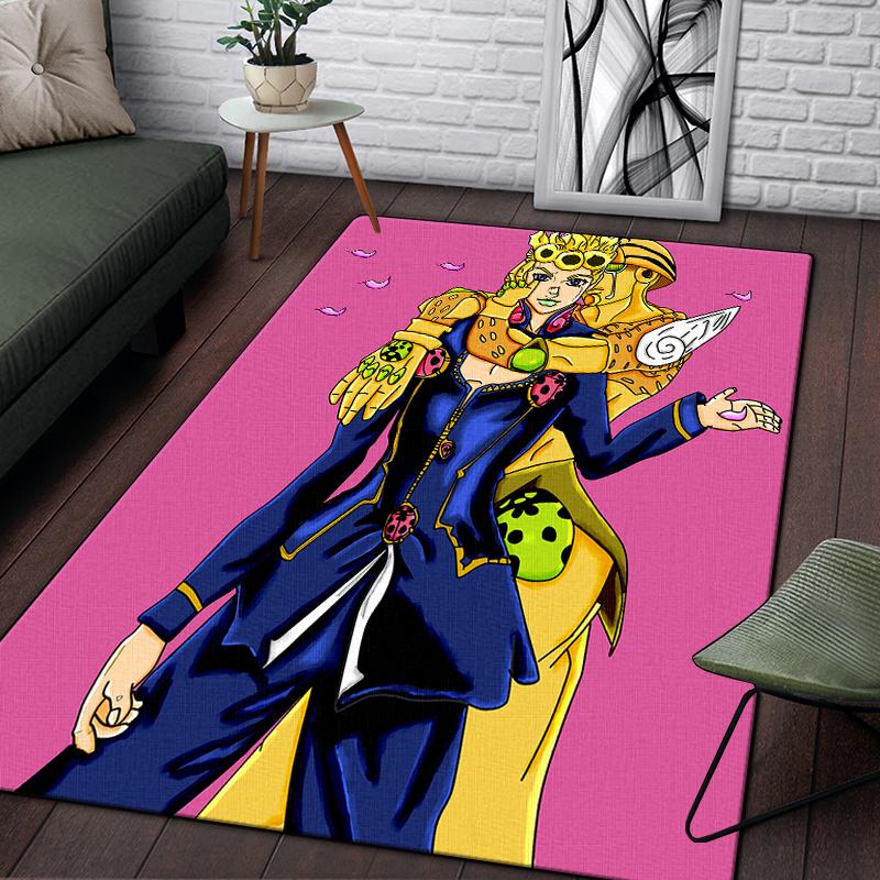 Джоджо аниме красивый ковер с рисунком для гостиной большой ковер черный мягкий ковер украшения дома коврики бохо коврики для пикника