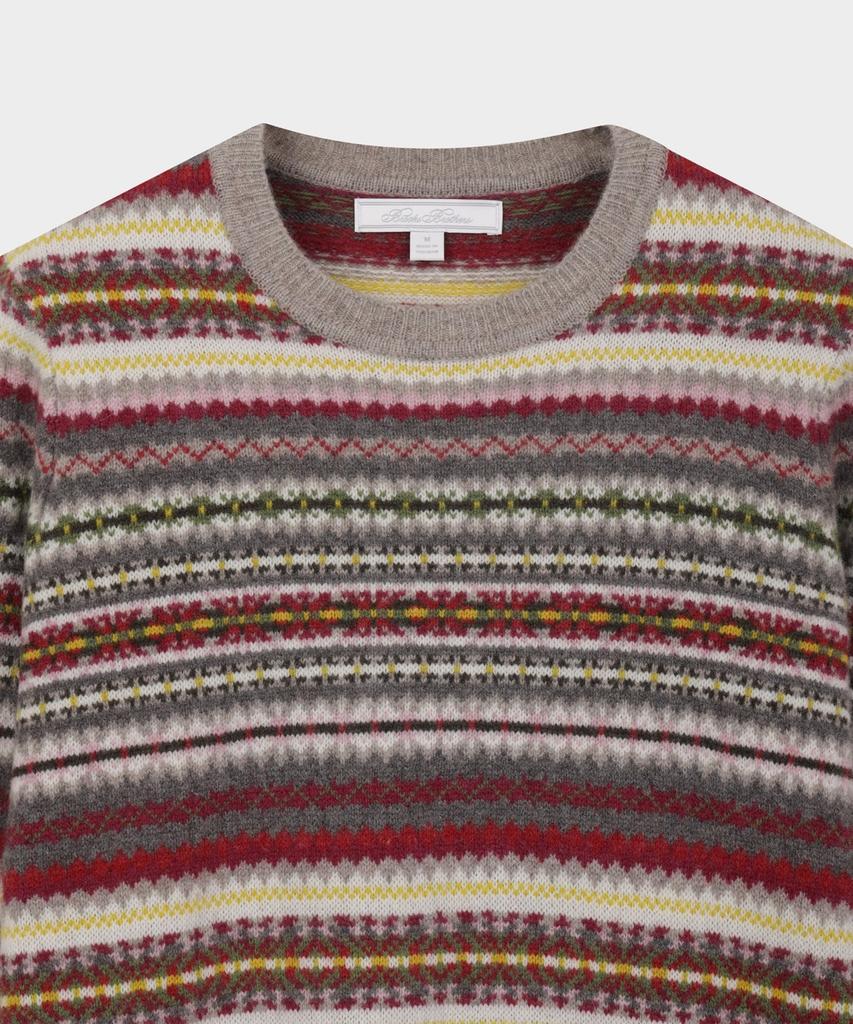 BROOKS BROTHERS [Women'S] Wool Fair Isle Crewneck Sweater (Multi) (Bbwrwff301)