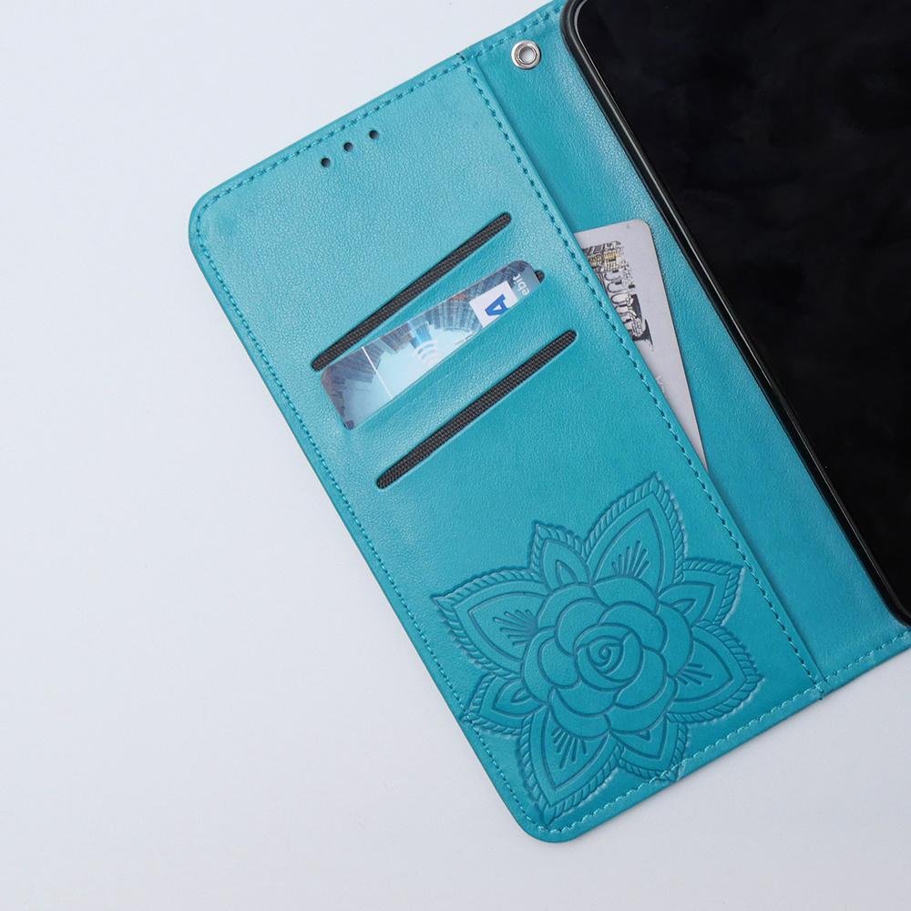 Flip case for Xiaomi 13T / 13T Pro, Butterfly, blue