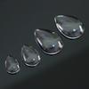 Transparent clear Flat 25mm Round Glass Cabochons